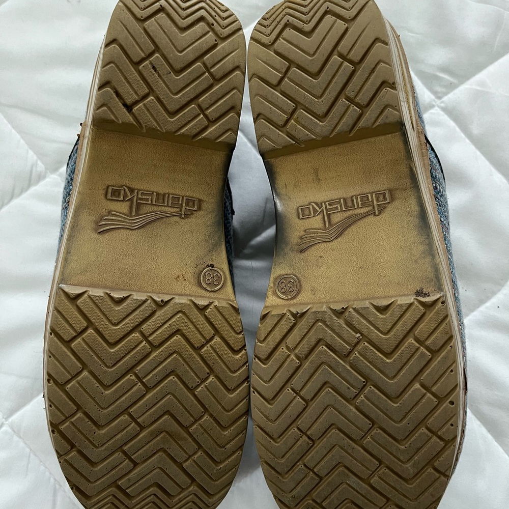 Dansko  clogs unique woven fabric size 38 - Picture 2 of 5